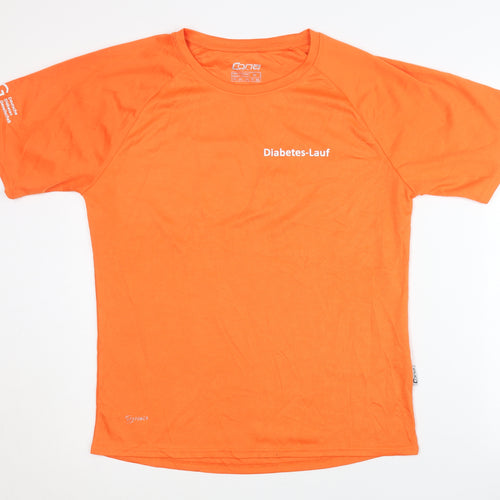 Dona Sports Men's Orange T-Shirt, M, Activewear