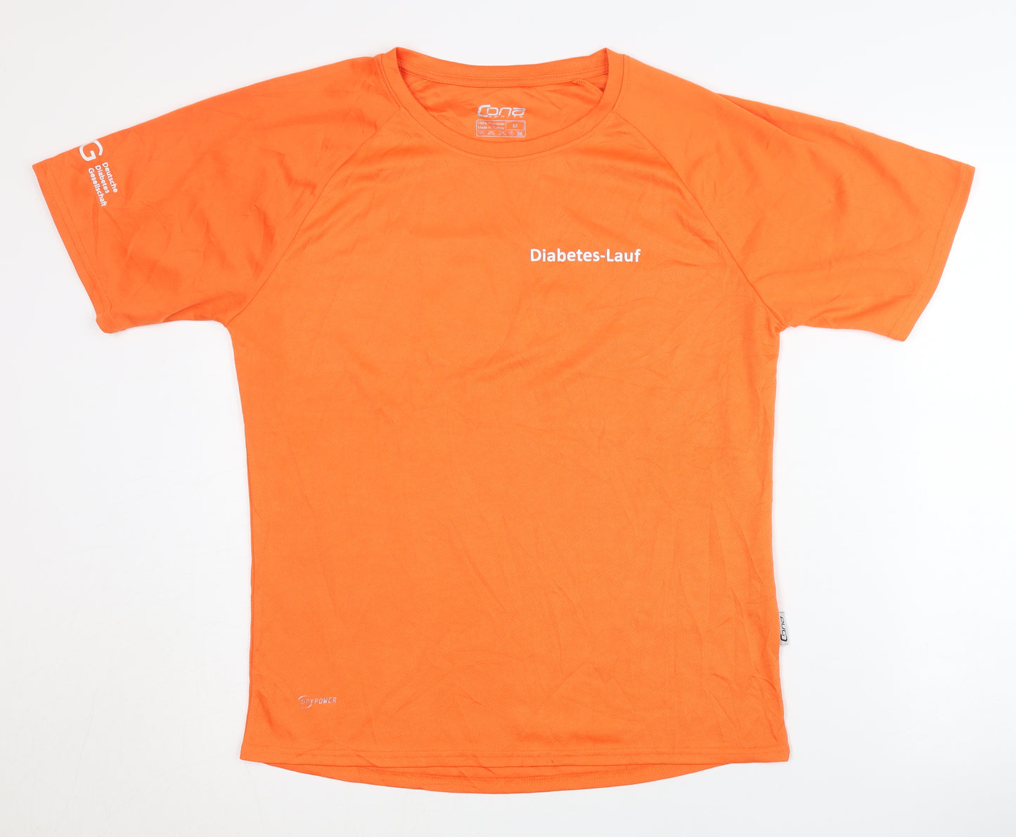 Dona Sports Men's Orange T-Shirt, M, Activewear