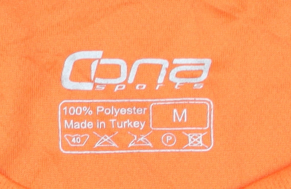 Dona Sports Men's Orange T-Shirt, M, Activewear
