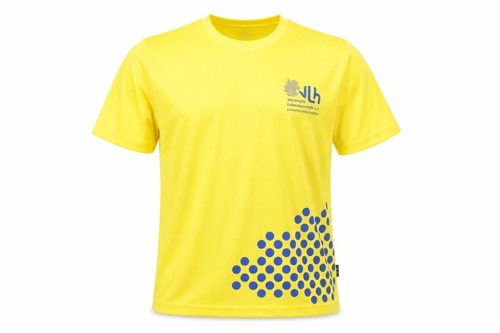 Front view of Phil Bexter Men's Yellow T-Shirt -, size M