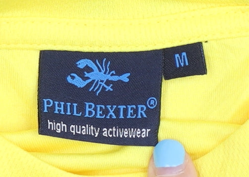 Phil Bexter Men's Yellow T-Shirt - Size M