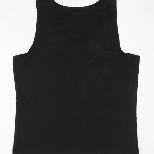 Men's Black Tank Top - Large, Basic Style, Activewear