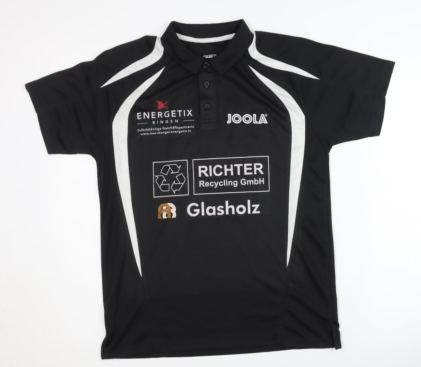 Joola Men’s Black XS Polo Shirt for Table Tennis