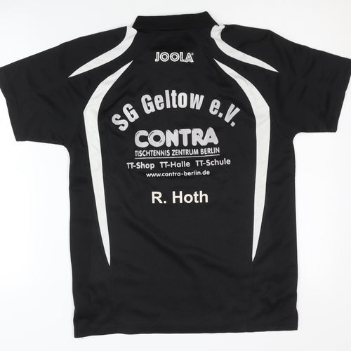 Joola Men’s Black XS Polo Shirt for Table Tennis