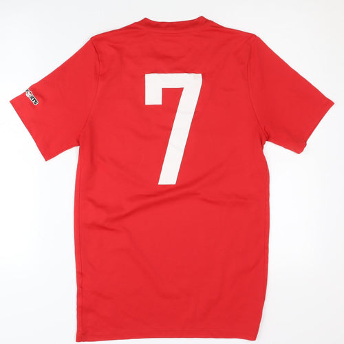 Nike Men's Red Football Jersey, Size M, Breathable