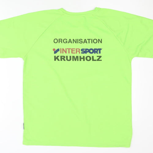 Cona Sports Unisex Green T-Shirt M Jersey Activewear