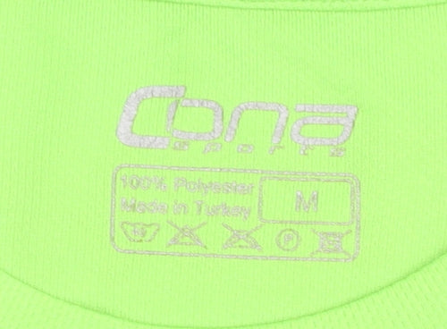 Cona Sports Unisex Green T-Shirt M Jersey Activewear