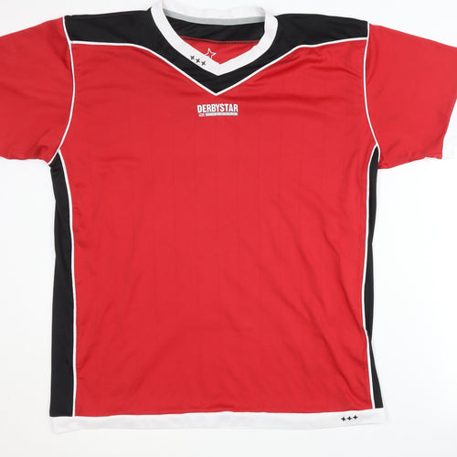 Derbystar Men's Red XL Jersey T-Shirt