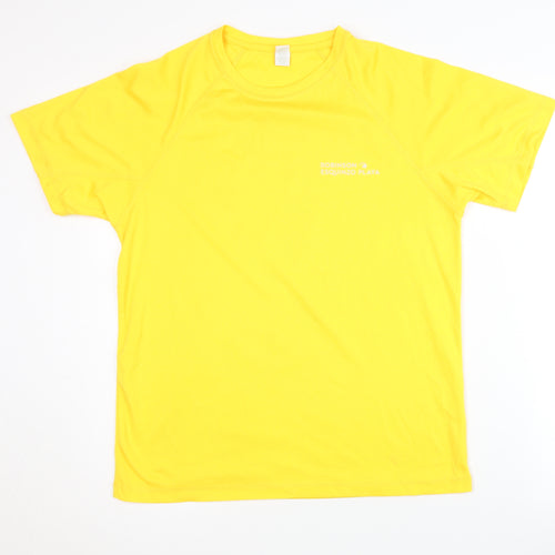 JHK Yellow Men's M Sport T-Shirt