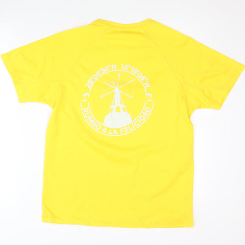 JHK Yellow Men's M Sport T-Shirt