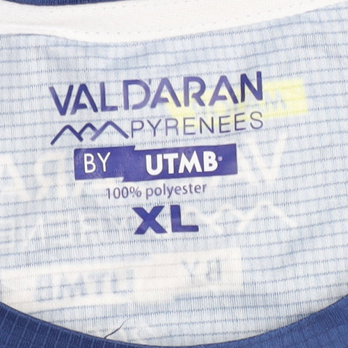 Valdarana Men's Blue XL Running T-Shirt