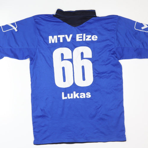 Givova Men's Blue Football Jersey M