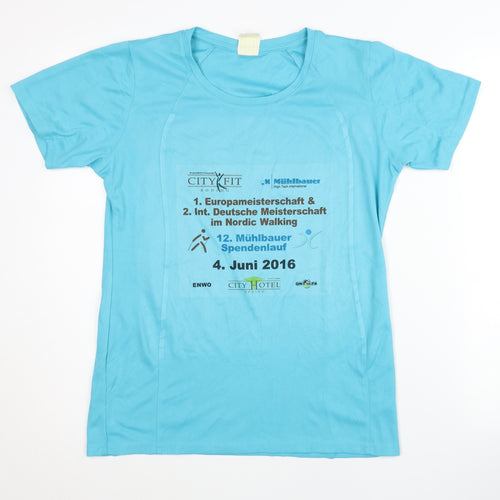 JHK Women's Blue XL Active T-Shirt