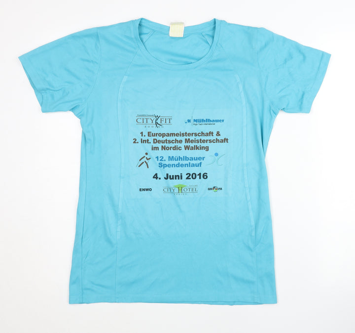 JHK Women's Blue XL Active T-Shirt