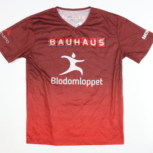 Net.com Unisex Red Running T-Shirt M