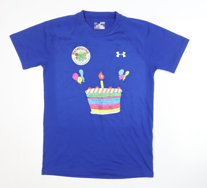 Under Armour Men's Blue XS Graphic T-Shirt