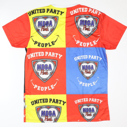 MEGA Park Multicoloured Men XL Graphic T-Shirt