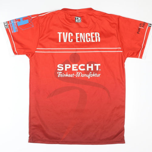 TANKED.DE Men's Red S Handball T-Shirt Jersey