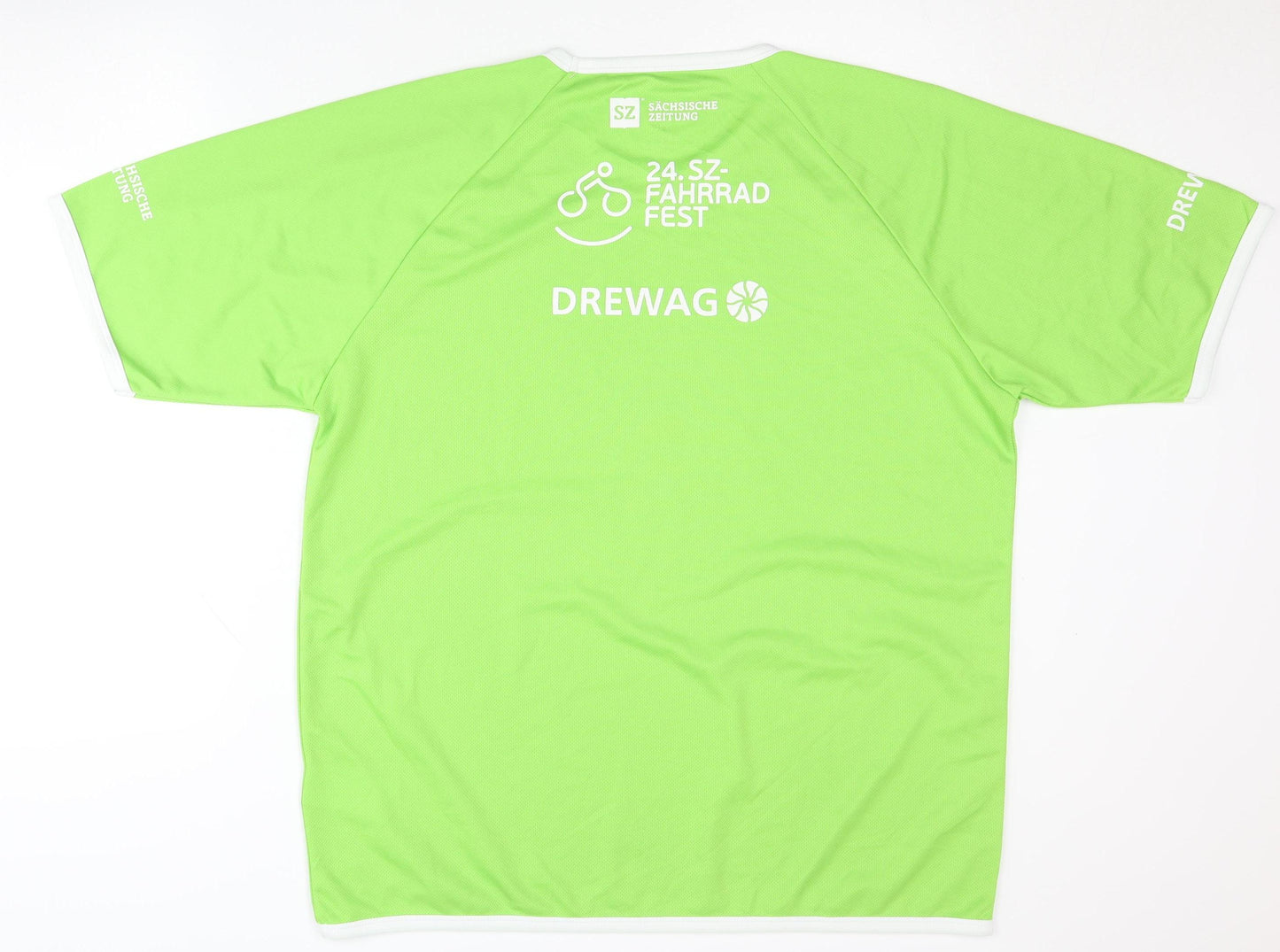 Fahrrad Fest Cycling T-Shirt for Men, Green XXL