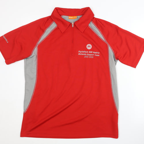 Kariban Red Polo XL Men's Activewear Top