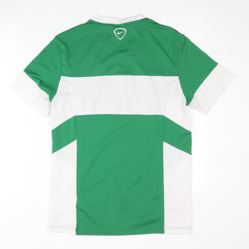 Nike Men's Green Short Sleeve Jersey T-Shirt M