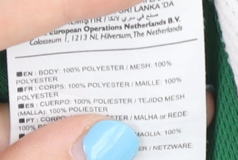 Nike Men's Green Short Sleeve Jersey T-Shirt M