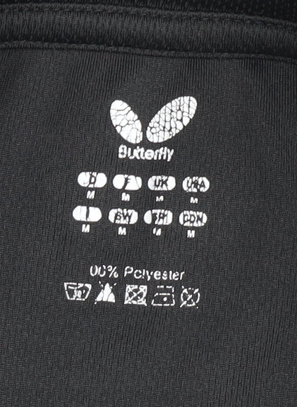 Butterfly Men's Black & Green Jersey T-Shirt M