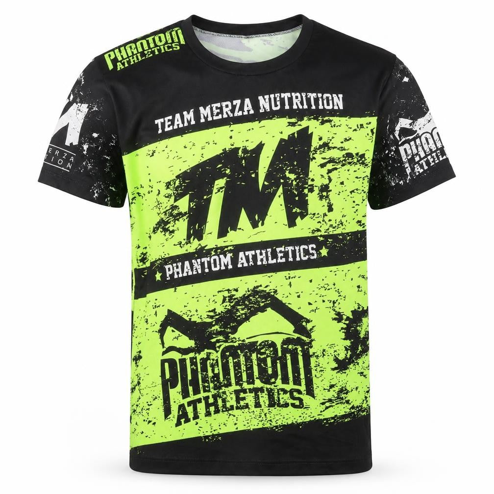 Front view of Phantom Athletics Men's Black L T-Shirt