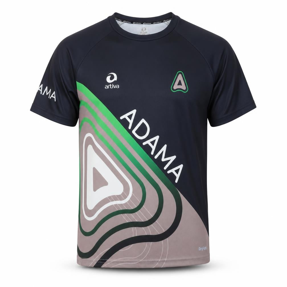 Front view of Artiva Men's Multicoloured M Athletic T-Shirt