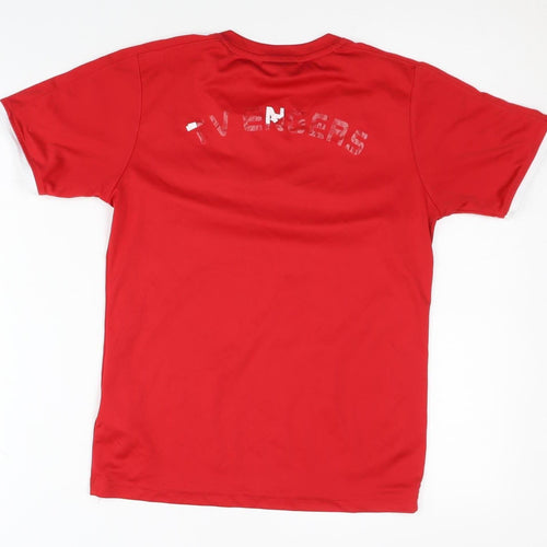 Hummel Boys Red Jersey T-Shirt, Size 12-13 Years