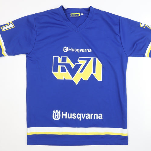 NEH Blue Sports Jersey, Unisex, Size S
