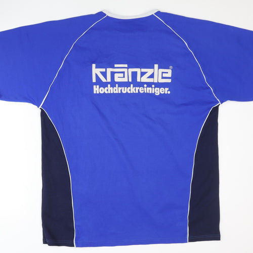 s.Cool Sports Unisex XL Blue Cycling Jersey