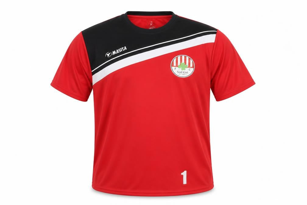 Masita Men's Red 3XL Football Jersey T-Shirt
