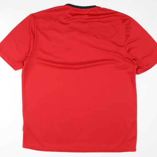 Masita Men's Red 3XL Football Jersey T-Shirt