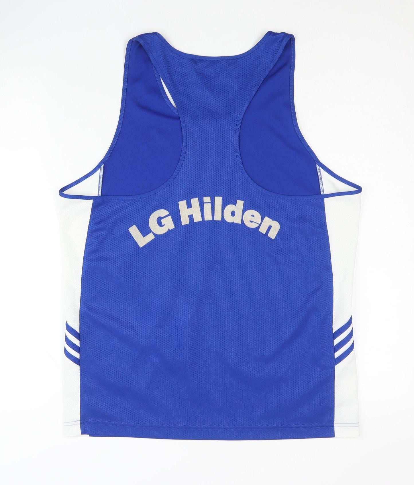 Adidas Men's Blue Running Tank, Size M