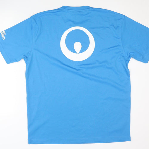 Just Cool Men's Blue 2XL T-Shirt - Gym & Running