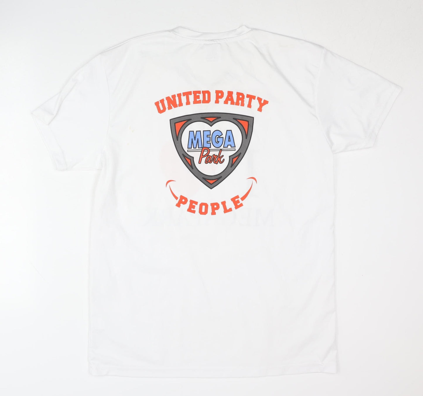 Mega Park Unisex White T-Shirt L Party Fun