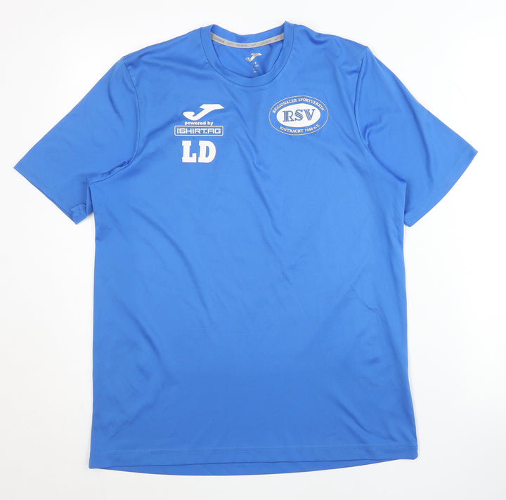 Joma Men's Blue Gym T-Shirt, Size S, Breathable