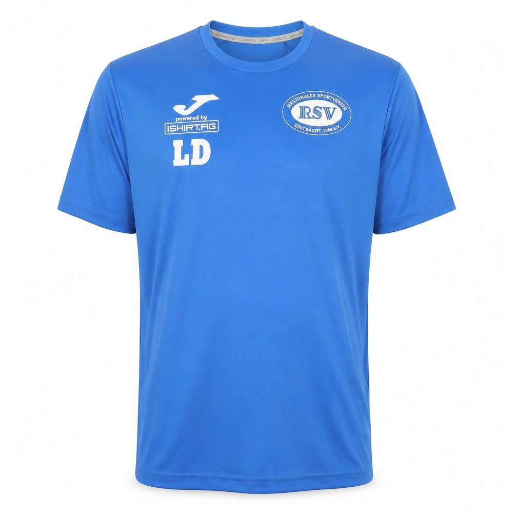 Joma Men's Blue Gym T-Shirt, Size S, Breathable