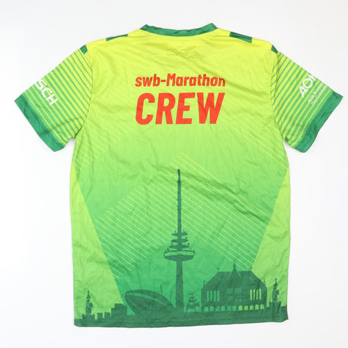 Pole Position Men's Green M Running T-Shirt Jersey