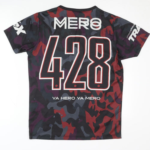 Unisex Multicoloured Camouflage Football Top - One Size