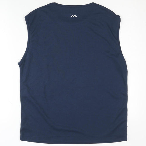 Active Men's Blue Tank Top M Sports Lightweight