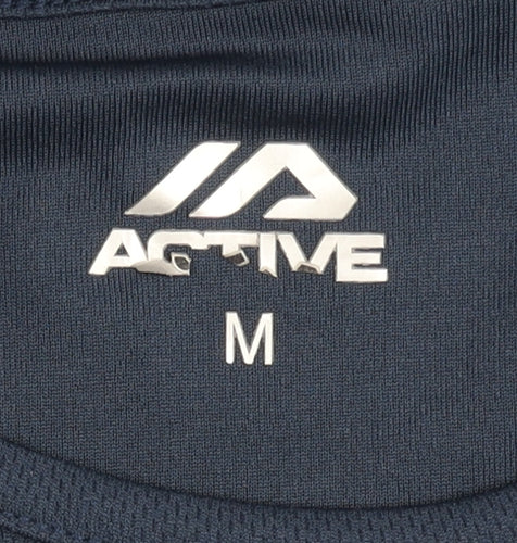 Active Men's Blue Tank Top M Sports Lightweight