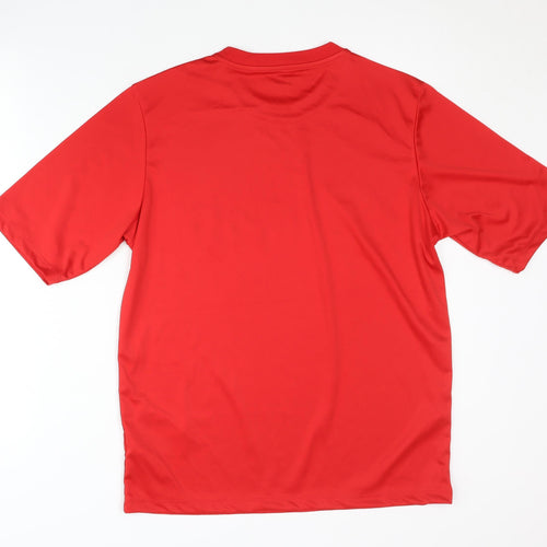 JAKO Men's Red Jersey T-Shirt, Size S