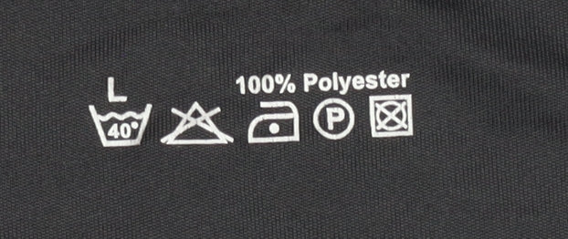 Mens Black Triathlon T-Shirt, L, Quick Dry