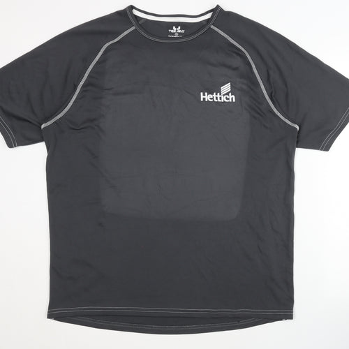 Tee Jays Men's Black XL Sports T-Shirt
