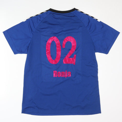 Hummel Men's Blue XL Football Jersey T-Shirt