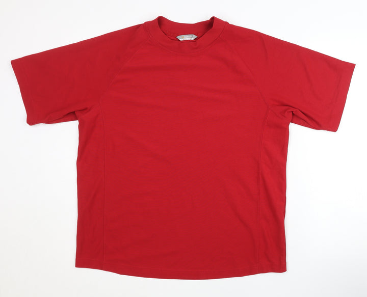 Rodeo Unisex Red T-Shirt Size 20 for Gym & Running