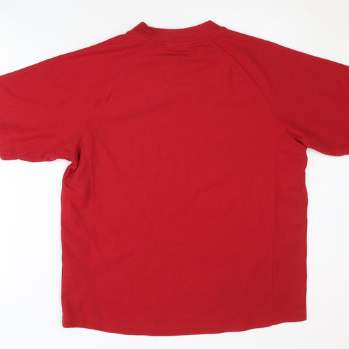 Rodeo Unisex Red T-Shirt Size 20 for Gym & Running