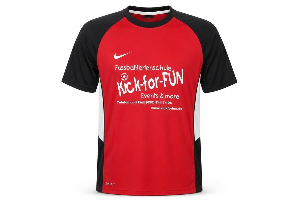 Front view of Nike Men Red Football Jersey S